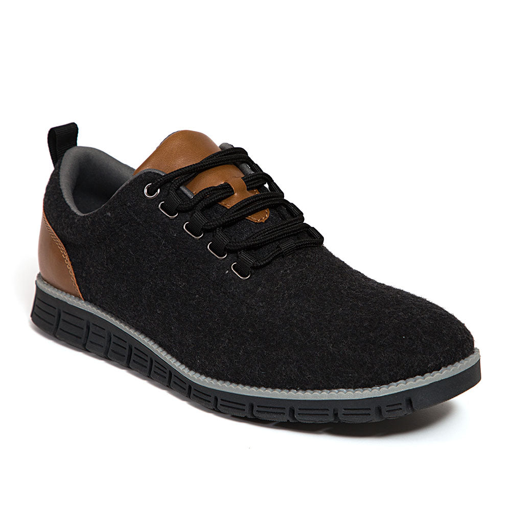 Deer Stags Mens Status in Black Felt