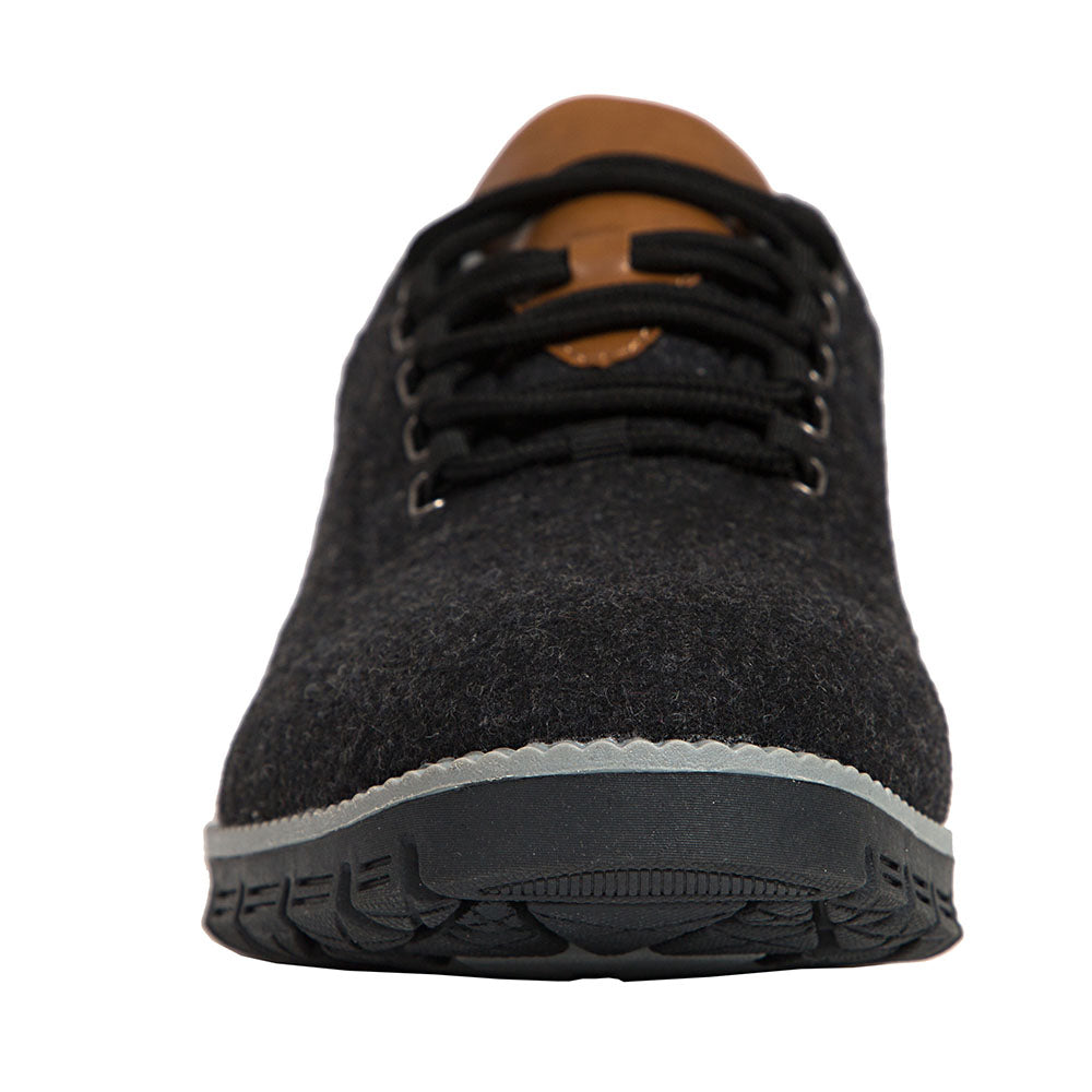 Deer Stags Mens Status in Black Felt