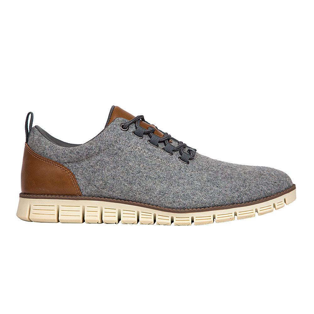 Deer Stags Mens Status in Grey Felt