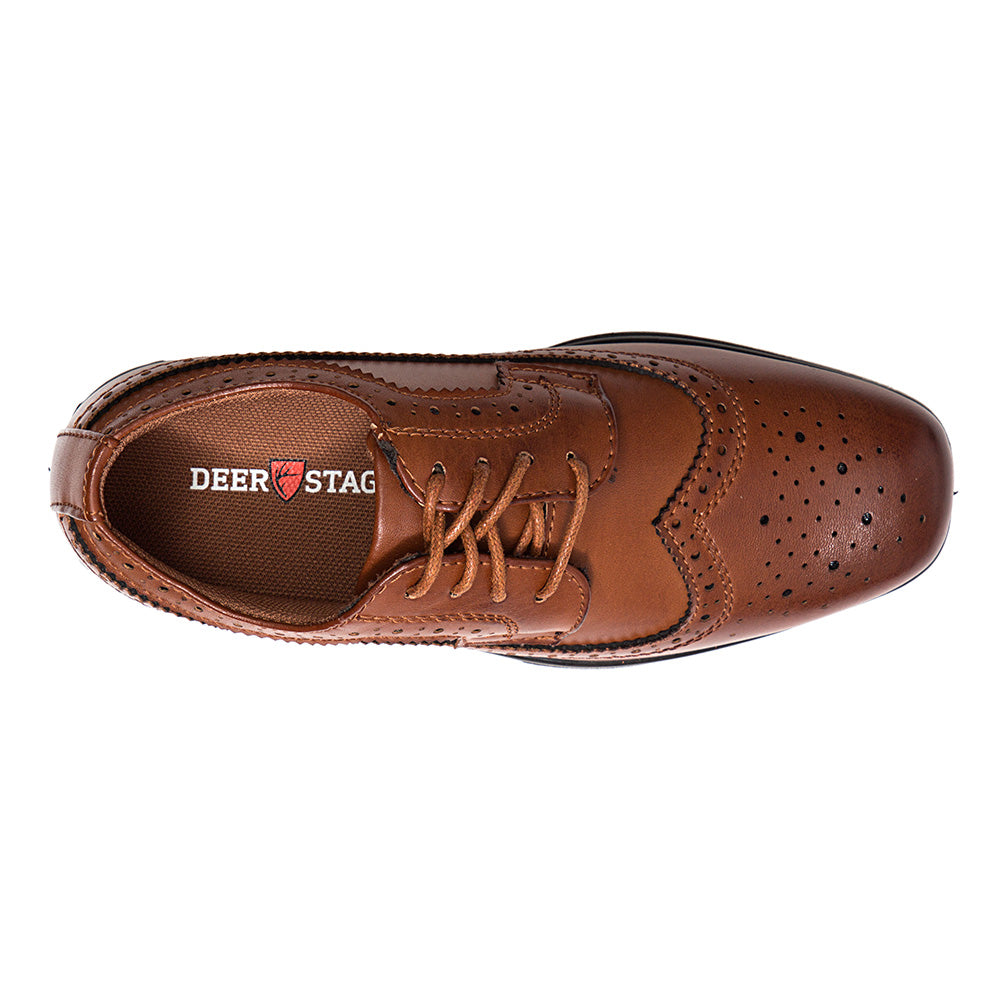 Deer Stags Kids' Ace Oxford in Luggage