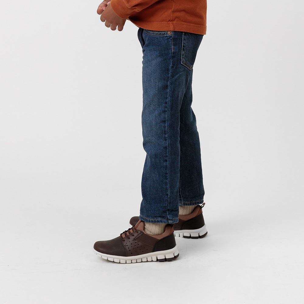Deer Stags Betts Jr Kids in Dark Brown
