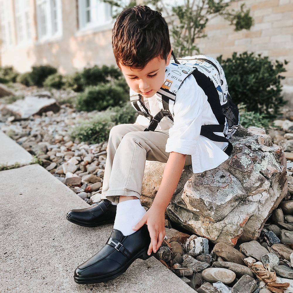 Deer Stags Kids' Bold Loafer in Black