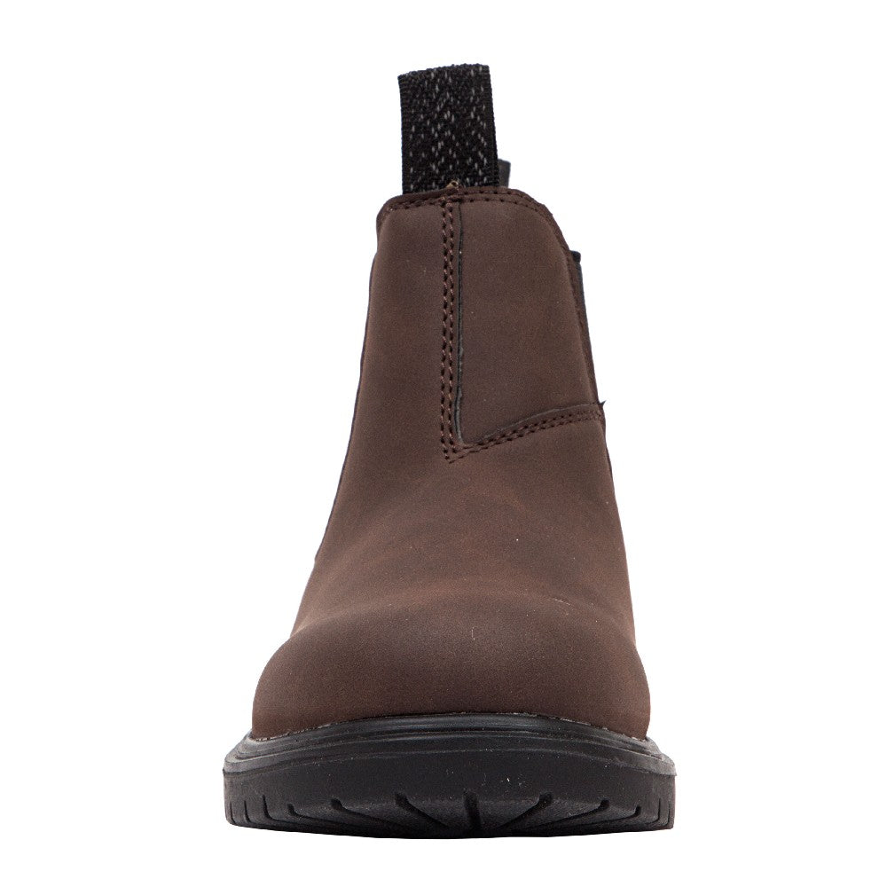 Deer Stags Kids' Brock Jr. Chelsea Boot in Dark Brown