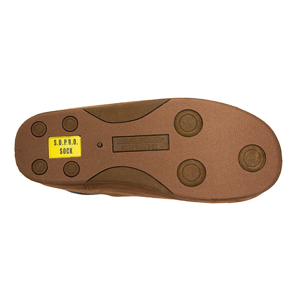 Campo Unisex Slipper in Chestnut/Dark Grey