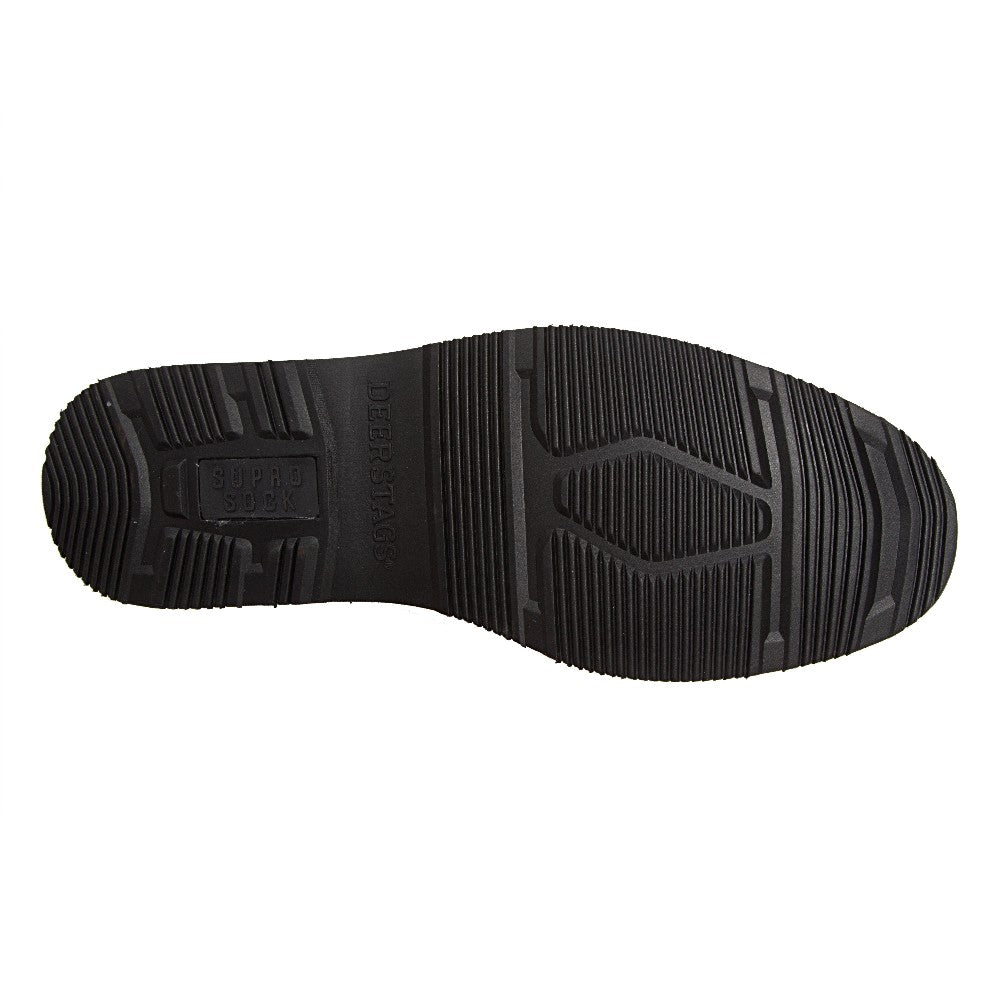 Deer Stags Men's Walkmaster Wingtip Oxford in Black