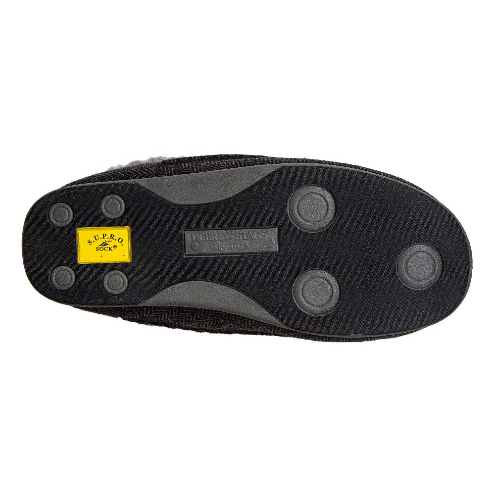 Deer Stags Nordic in Black Tweed