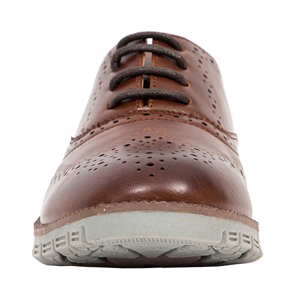 Deer Stags Benton Jr. Oxford in Brown