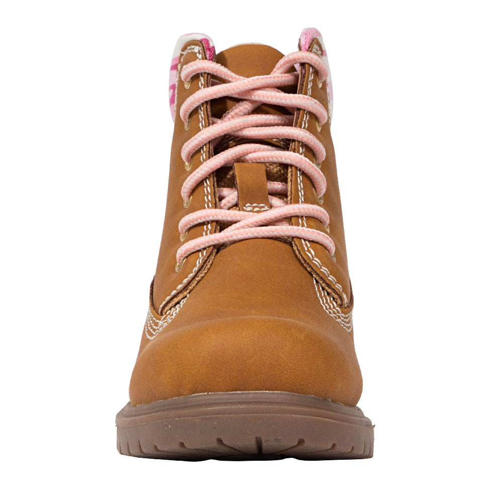 Deer Stags Kids Mak2 in Dark Wheat / Pink Camo
