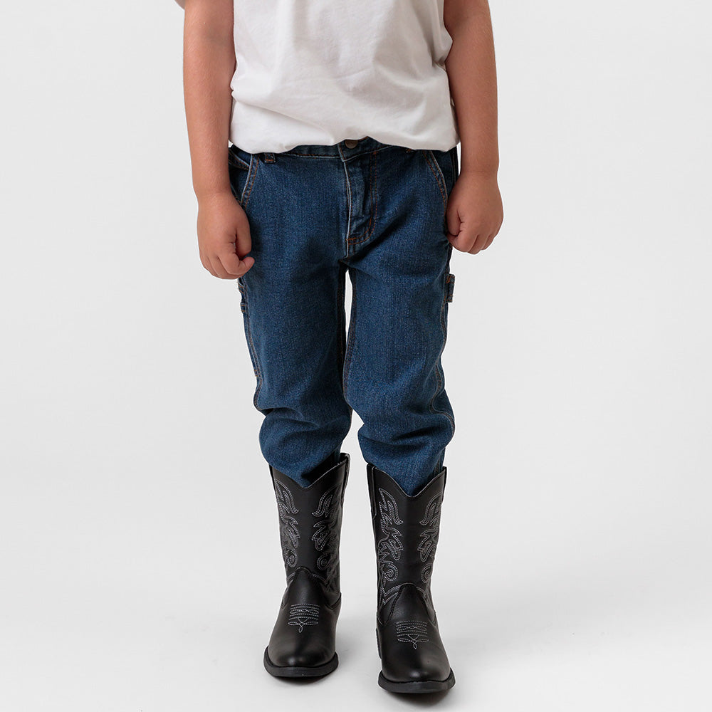 Deer Stags Kids Ranch in Black