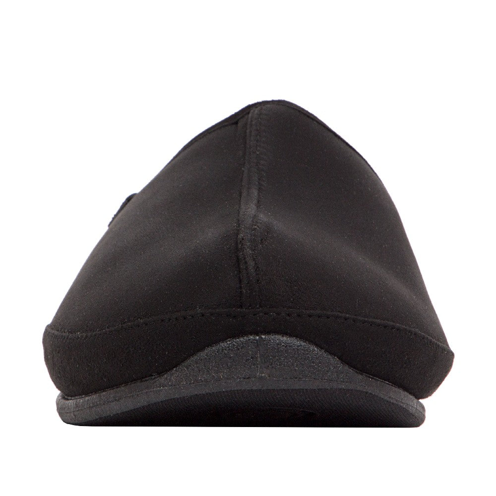 Wherever Unisex Slipper in Midnight Black